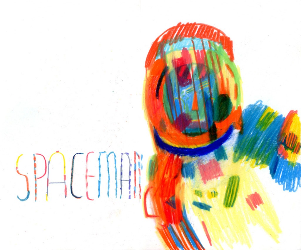 celyn brazier, illustration,spaceman